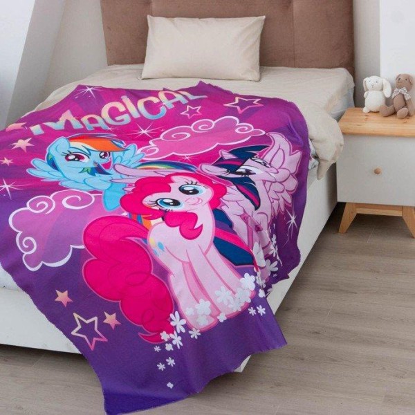 Плед "My Little Pony" 1,5 сп, 140х210 см, 100% п/э