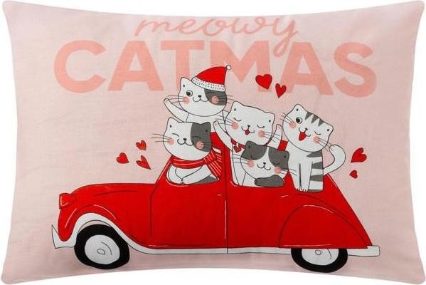 Комплект наволочек Этель Catmas 50х70 см - 2 шт, 100% хлопок, бязь