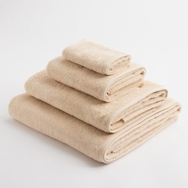 Полотенце махровое Этель Organic Beige 50х90 см, 100% хл, 420гр/м2